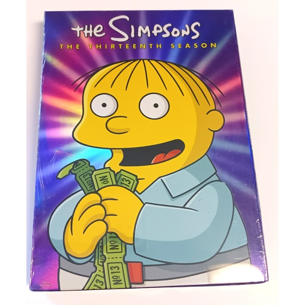 NEW The Simpsons The Thirteenth 13th Season DVD 4-Disc Box Set - SEALED!